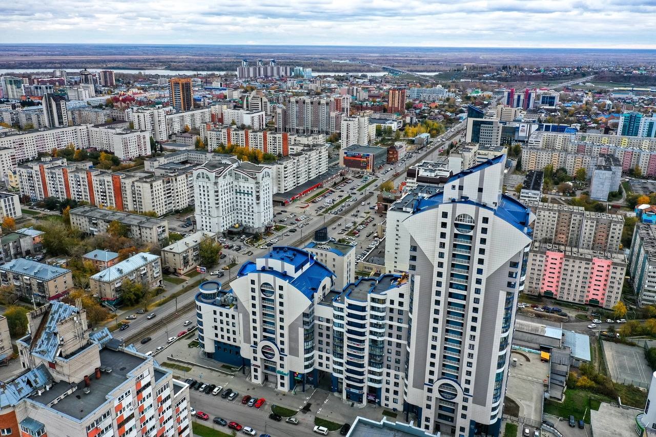 Барнаул вид с воздуха новые потребители